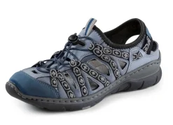 Damen ELENA EDEN Sandale mit Textilbordüre