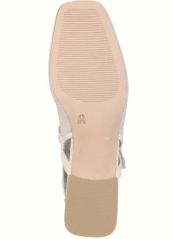 Damen BADER ELENA EDEN, schicke Damen-Slingpumps, Weite G, mit Klettverschluss