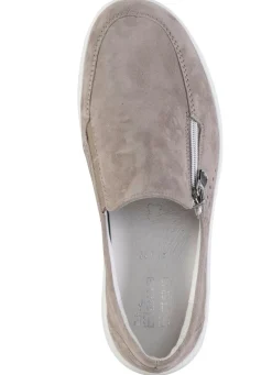 Damen ELENA EDEN Slipper aus hochwertigem Veloursleder mit Zier-Perforation