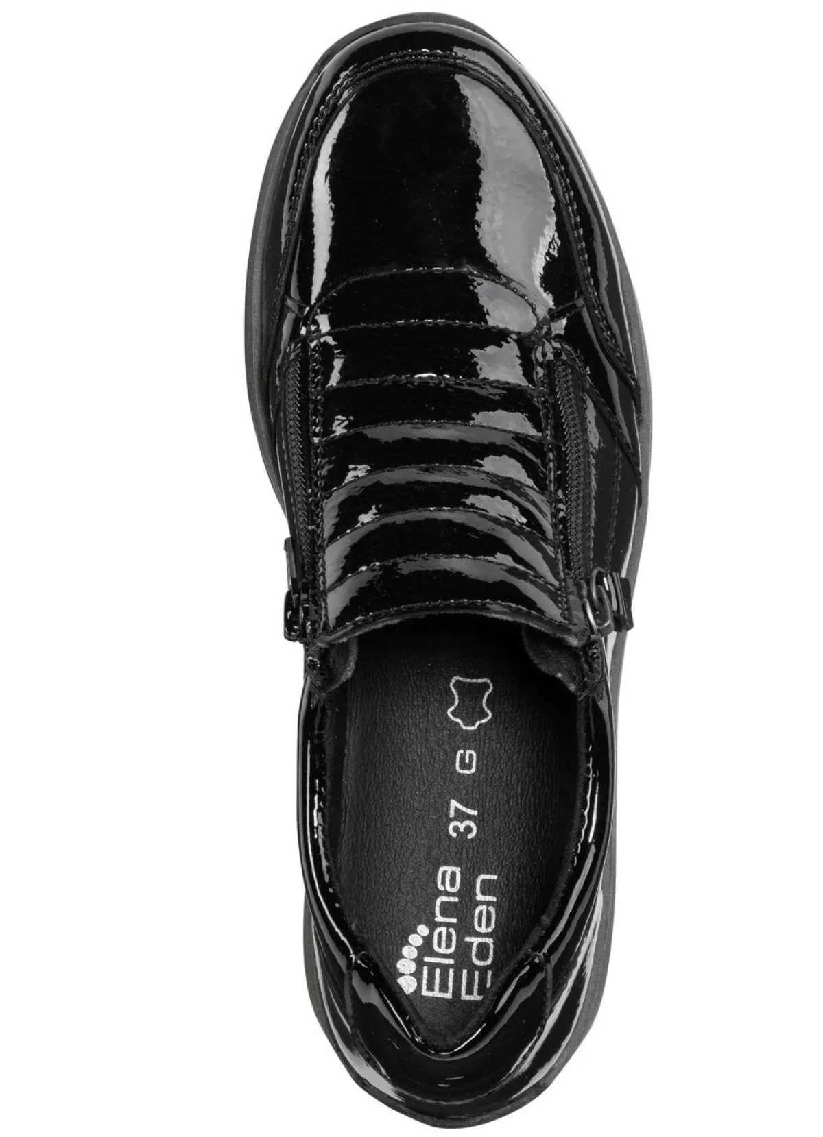 Damen ELENA EDEN Slipper aus Lackleder