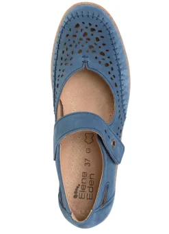 Damen ELENA EDEN Slipper aus luftig durchbrochenem Leder