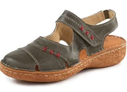 Damen ELENA EDEN Slipper aus Nappaleder mit Knitter-Struktur