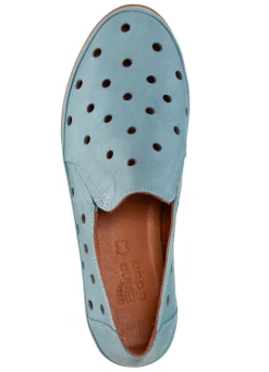 Damen ELENA EDEN Slipper aus weichem Nappaleder mit Lochungen
