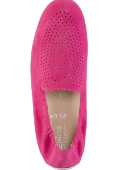 Damen ELENA EDEN Slipper aus weichem Veloursleder mit luftiger Perforation