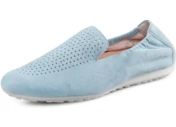 Damen ELENA EDEN Slipper aus weichem Veloursleder mit luftiger Perforation