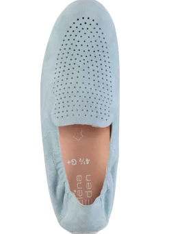 Damen ELENA EDEN Slipper aus weichem Veloursleder mit luftiger Perforation