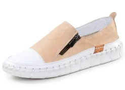 Damen ELENA EDEN Slipper mit Knitter-Struktur