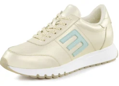 Damen ELENA EDEN Sneaker aus schimmerndem Nappaleder
