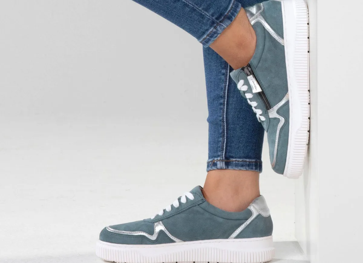 Damen ELENA EDEN Sneaker mit Kontrast-Besätzen