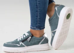 Damen ELENA EDEN Sneaker mit Kontrast-Besätzen