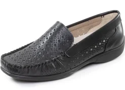 Damen BADER ELENA EDEN, sommerliche Damen-Slipper, Weite H, mit herausnehmbarem Fußbett