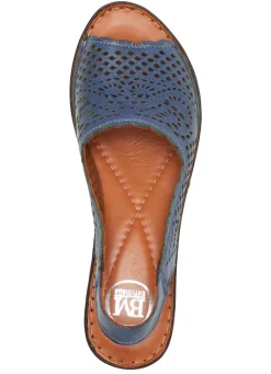 Damen ELENA EDEN , sommerliche Damen-Sandaletten, Weite G, aus Leder
