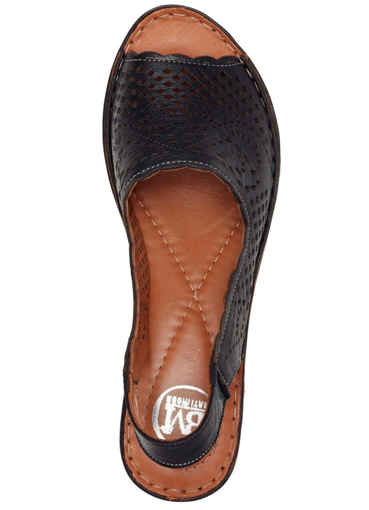 Damen ELENA EDEN , sommerliche Damen-Sandaletten, Weite G, aus Leder