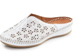 Damen ELENA EDEN , sommerliche Damen-Clogs, Weite G, aus Leder