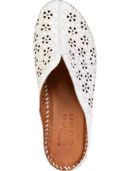 Damen ELENA EDEN , sommerliche Damen-Clogs, Weite G, aus Leder