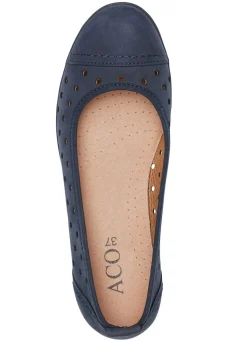 Damen ELENA EDEN , sommerliche Damen-Ballerinas, Weite G, mit herausnehmbarem Fußbett