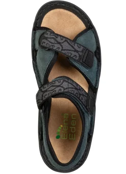 Damen ELENA EDEN , sportliche Damen-Sandalen, Weite G, mit Klettverschluss