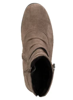 Damen ELENA EDEN Stiefelette mit flotter Raffung und Zier-Schließe