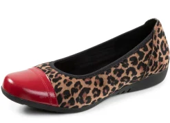 Damen ELENA EDEN , trendige Damen-Ballerinas, Weite G, mit herausnehmbarem Fußbett