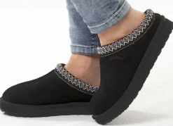 Damen ELENA EDEN , warme Damen-Clogs, mit Lammfell