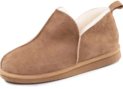 Damen ELENA EDEN , warme Damen-Hausschuhe, Weite G, mit Lammfell