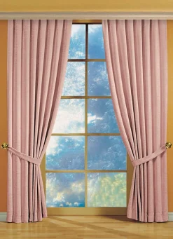 CHENILLE Fensterdekoration aus schwerer Thermo--Qualität