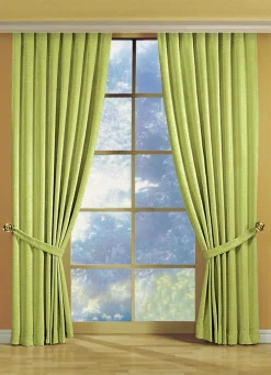 CHENILLE Fensterdekoration aus schwerer Thermo--Qualität