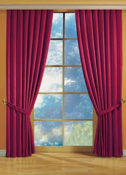 CHENILLE Fensterdekoration aus schwerer Thermo--Qualität