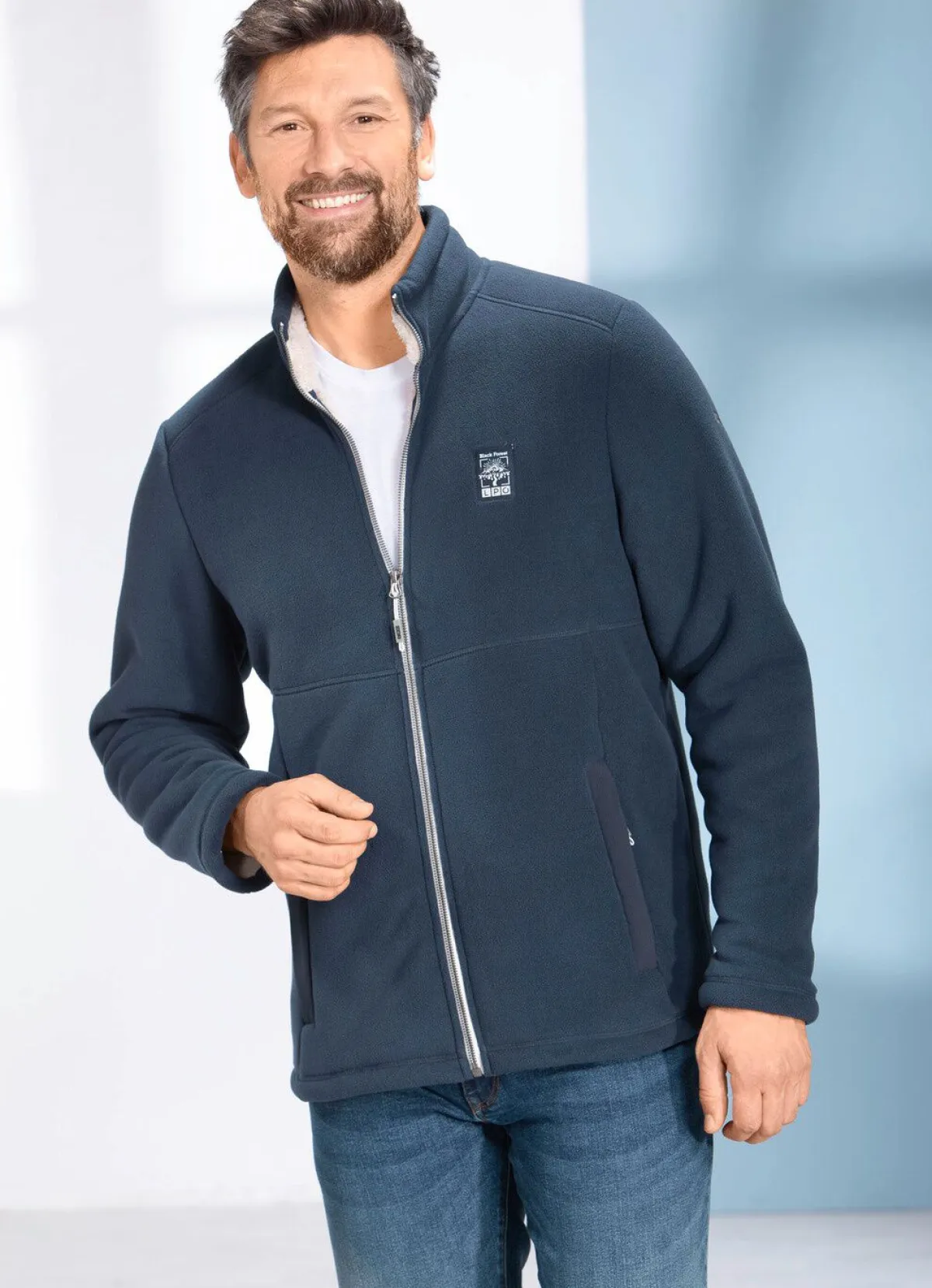 Herren BADER Fleecejacke von „LPO“