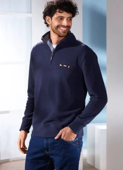 Herren BADER Fleecetroyer in 3 Farben