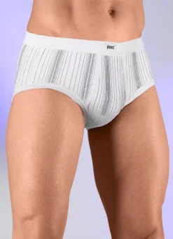 Herren BADER Fünferpack Slips aus Feinripp