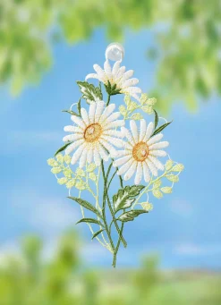 PLAUENER SPITZE Frühlingshaftes Fensterbild
