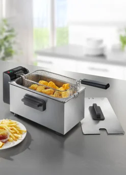 BADER Fritteuse mit Edelstahl-Innentopf