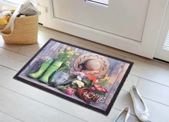 BADER Fußmatte Home mit rutschhemmender Rückseite