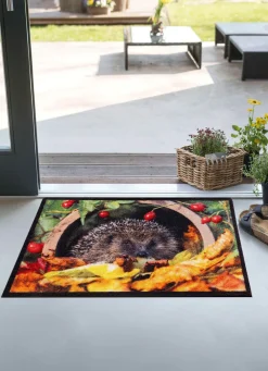 BADER Fußmatte mit Igel-Motiv