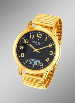 Damen MIKE ELLIS NEW YORK Funk-Damenuhr mit Diamant von