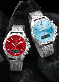 Herren BADER Funk-Herrenuhr mit Funktionen