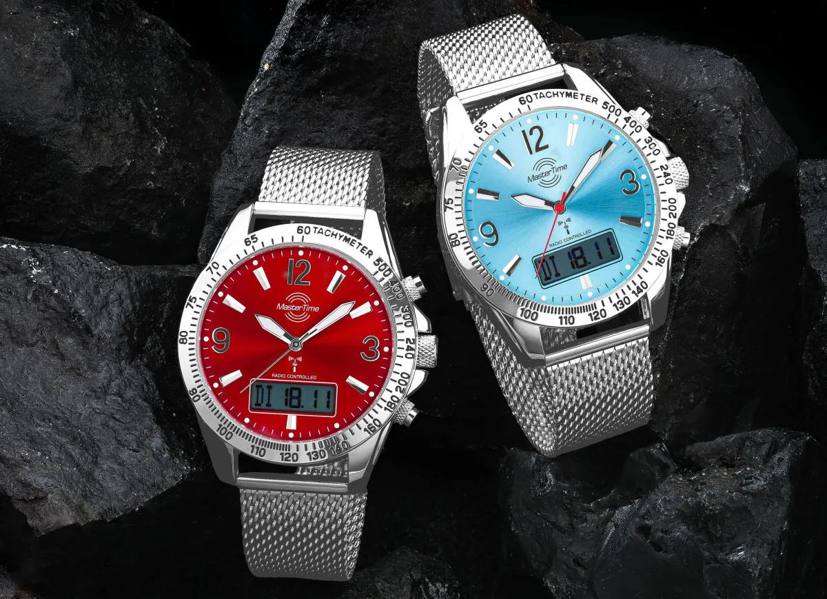 Herren BADER Funk-Herrenuhr mit Funktionen