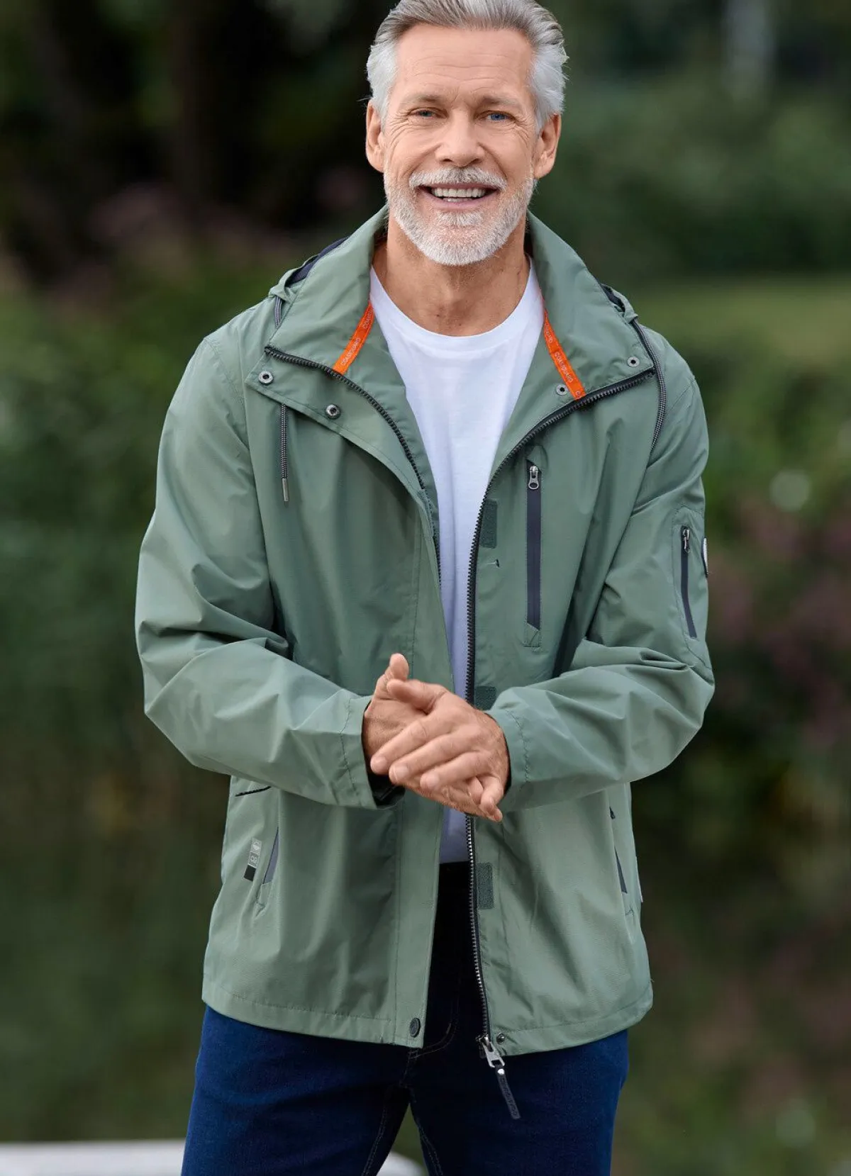 Herren BADER Funktionsjacke mit Kapuze