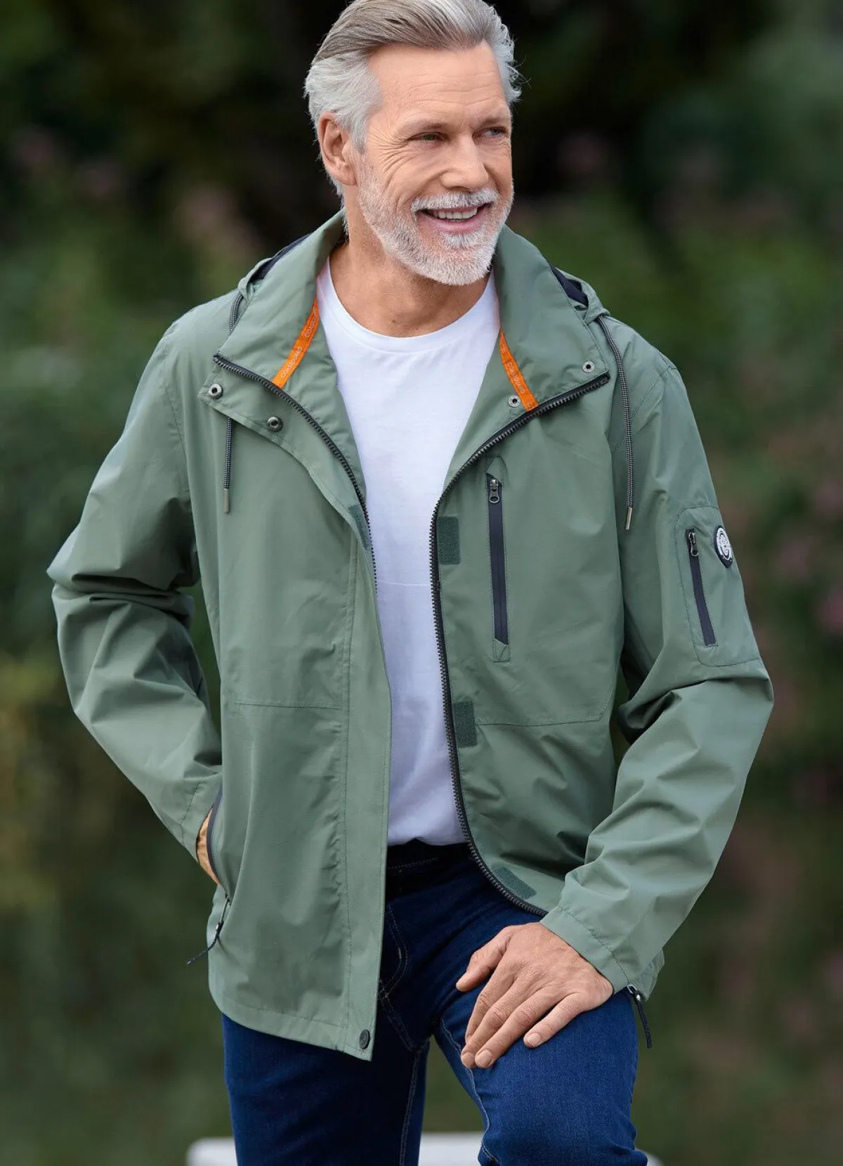 Herren BADER Funktionsjacke mit Kapuze