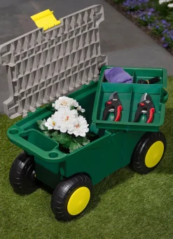 BADER Garten-Rollwagen mit Box