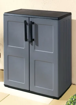 BADER Gartenschrank mit soliden Stahlscharnieren