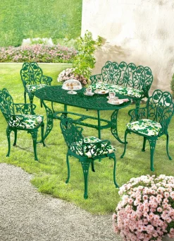 BADER Gartenserie Dornröschen aus solidem Aluminiumguss