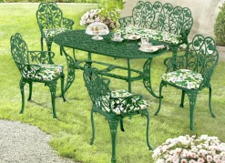 BADER Gartenserie Dornröschen aus solidem Aluminiumguss