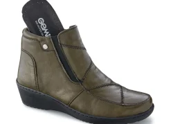 Damen Gemini , bequeme Damen-Boots, Weite H, mit herausnehmbarem Fußbett