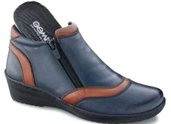 Damen Gemini , bequeme Damen-Boots, Weite H, mit herausnehmbarem Fußbett