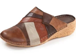 Damen Gemini , klassische Damen-Clogs, Weite G, mit Gummizug