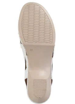 Damen Gemini , klassische Damen-Sandaletten, Weite G, aus Leder
