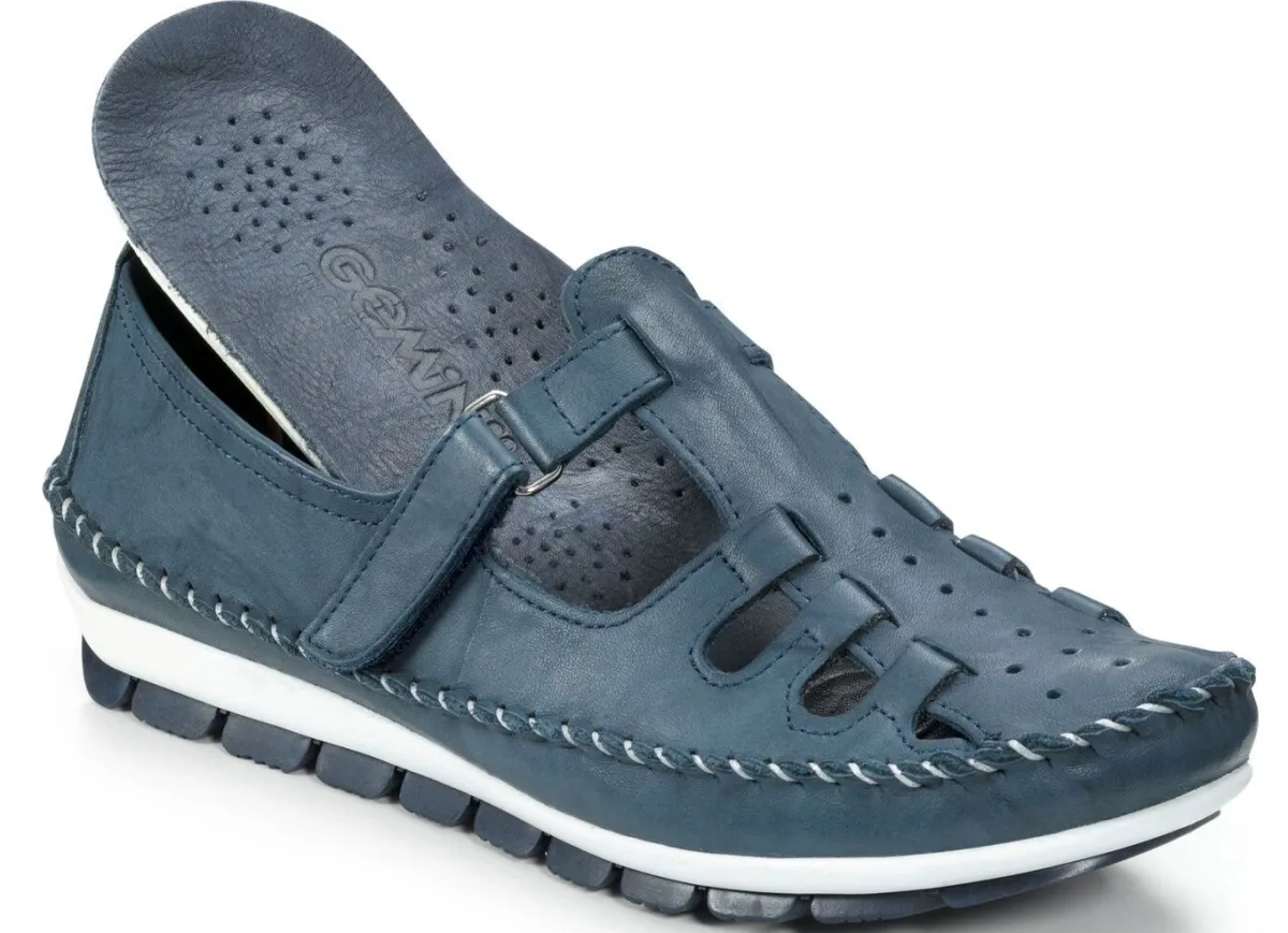 Damen Gemini , klassische Damen-Slipper, Weite G, mit herausnehmbarem Fußbett