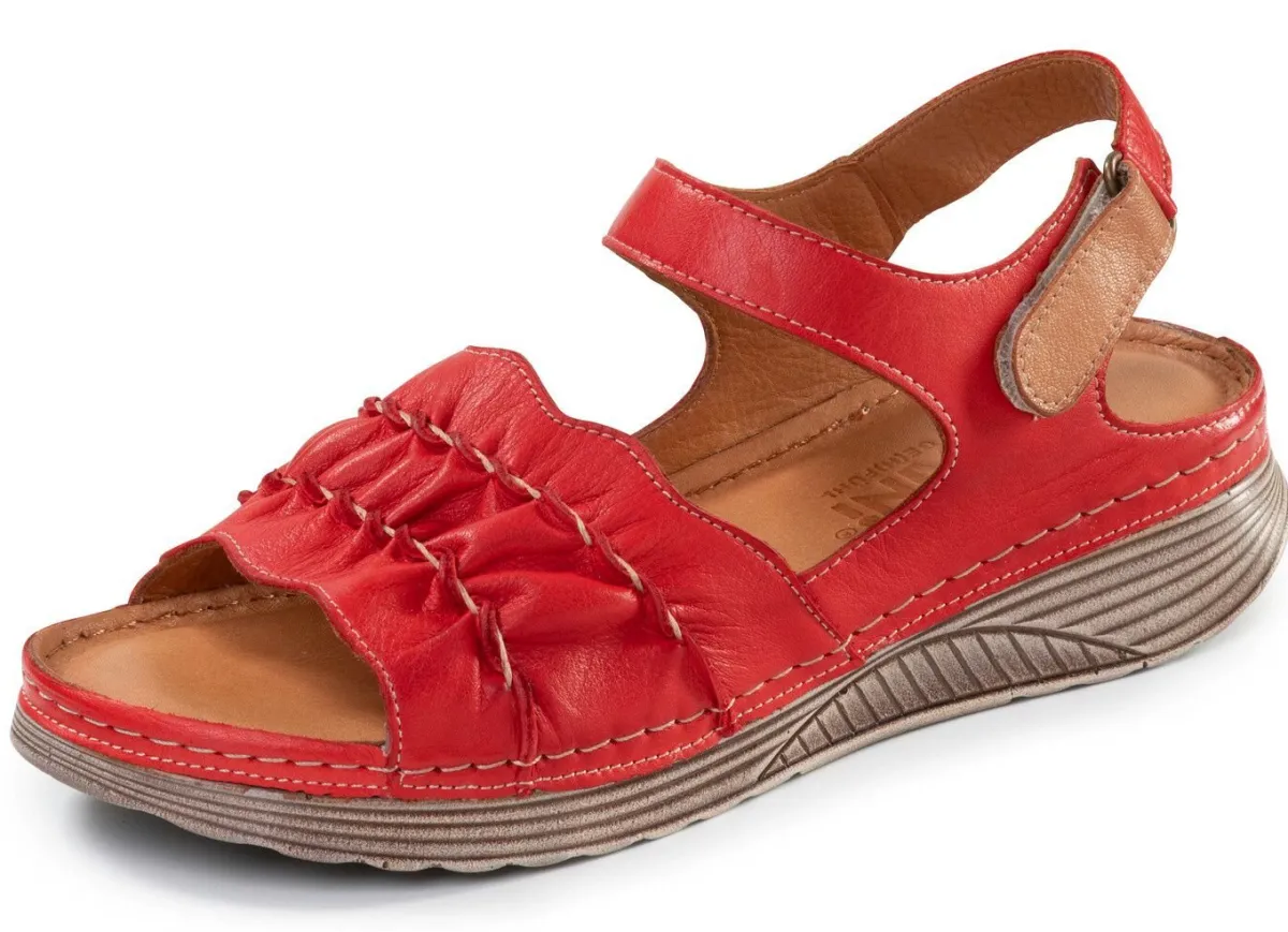 Damen Gemini , leichte Damen-Sandalen, Weite G, aus Leder